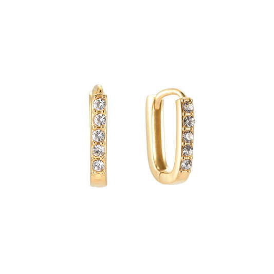 5 Diamonds Hoops